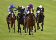 26 June 2016; Minding, with Ryan Moore up, on their way to winning the Sea The Stars Pretty Polly Stakes at the Curragh Racecourse in the Curragh, Co. Kildare. Photo by Cody Glenn/Sportsfile