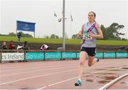26 June 2016; Síofra Cléirigh Buttner, DSD AC, Dublin, on her way to winning the Women's 800m, during the GloHealth National Senior Track & Field Championships at Morton Stadium in Santry, Co Dublin. Photo by Tomás Greally/Sportsfile
