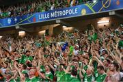 22 June 2016; Republic of Ireland celebrate their goal during the UEFA Euro 2016 Group E match between Italy and Republic of Ireland at Stade Pierre-Mauroy in Lille, France. Photo by Stephen McCarthy/Sportsfile