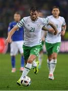 22 June 2016; Daryl Murphy of Republic of Ireland during the UEFA Euro 2016 Group E match between Italy and Republic of Ireland at Stade Pierre-Mauroy in Lille, France. Photo by Stephen McCarthy/Sportsfile