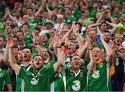 22 June 2016; Republic of Ireland supporters during the UEFA Euro 2016 Group E match between Italy and Republic of Ireland at Stade Pierre-Mauroy in Lille, France. Photo by Stephen McCarthy/Sportsfile