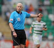 8 August 2010; Referee Dave McKeon. Airtricity League Premier Division, Shamrock Rovers v Bohemians, Tallaght Stadium, Tallaght, Dublin. Picture credit: David Maher / SPORTSFILE