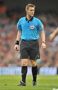 4 August 2010; Alan Kelly, Referee. Friendly Match, Airtricity League XI v Manchester United, Aviva Stadium, Lansdowne Road, Dublin. Picture credit: Brendan Moran / SPORTSFILE