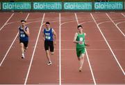 25 June 2016; A general view of the action from the Boys 200m during GloHealth Tailteann Interprovincial Schools Championships 2016 at Morton Stadium in Santry, Co Dublin. Photo by Sam Barnes/Sportsfile