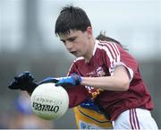 26 June 2016; Stephen Black, Termon, Co. Donegal, in action against Michael Bohan, Castleknock, Dublin, during the John West Féile Peile na nÓg Division 1 Final at Austin Stack Park in Tralee, Co Kerry.  Photo by Matt Browne/Sportsfile
