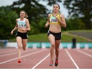 25 June 2016; Phil Healy of Bandon A.C. competing in the Womens 400m Heat 3 during the GloHealth National Senior Track & Field Championships at Morton Stadium in Santry, Co Dublin. Photo by Sam Barnes/Sportsfile