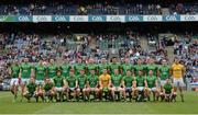 26 June 2016; The Meath squad prior to the Leinster GAA Football Senior Championship Semi-Final match between Dublin and Meath at Croke Park in Dublin. Photo by Oliver McVeigh/Sportsfile