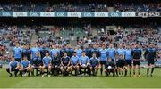 26 June 2016; The Dublin squad prior to the Leinster GAA Football Senior Championship Semi-Final match between Dublin and Meath at Croke Park in Dublin. Photo by Oliver McVeigh/Sportsfile