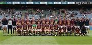 26 June 2016; The Westmeath squad prior to the Leinster GAA Football Senior Championship Semi-Final match between Kildare and Westmeath at Croke Park in Dublin. Photo by Oliver McVeigh/Sportsfile