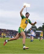 25 June 2016; Odhrán Mac Niallais of Donegal celebrates after scoring his side's first goal of the game during the Ulster GAA Football Senior Championship Semi-Final game between Donegal and Monaghan at Kingspan Breffni Park in Cavan. Photo by Ramsey Cardy/Sportsfile