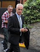 11 August 2010; Former Republic of Ireland manager and current Wolves manager Mick McCarthy arrives for the game. Aviva Stadium, Lansdowne Road, Dublin. Picture credit: Paul Mohan / SPORTSFILE