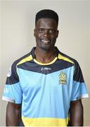 28 June 2016; Andre Fletcher, St Lucia Zouks. St Lucia Zouks squad portraits, Hilton Trinidad & Conference Centre, Port of Spain, Trinidad. Photo by Randy Brooks/Sportsfile