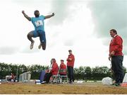 28 June 2016; Ezekiel Ewulo of Nigeria competing during the Cork City Sports at CIT, Bishopstown, Cork. Photo by Eóin Noonan/Sportsfile