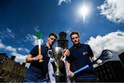 5 July 2016; Dublin’s Shane Barrett and Offaly’s Emmet Nolan were in Dublin today to look ahead to next Wednesday's Bord Gáis Energy GAA Hurling U-21 Leinster final. The game takes place on Wednesday, July 6th at O’Connor Park in Tullamore with a 7.30 throw-in time. The game will be broadcast live on TG4 from 7.00pm. St Stephen’s Church, Mount St Crescent, Dublin. Photo by Stephen McCarthy/Sportsfile