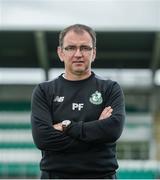 29 June 2016; Shamrock Rovers manager Pat Fenlon poses for a portrait following a press conference ahead of the Europa League Qualifier 1st round between Shamrock Rovers and Rovaniemi at Tallaght Stadium, Dublin. Photo by Cody Glenn/Sportsfile