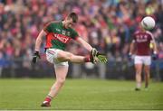 18 June 2016; Cillian O’Connor of Mayo during the Connacht GAA Football Senior Championship Semi-Final match between Mayo and Galway at Elverys MacHale Park in Castlebar, Co Mayo. Photo by Ramsey Cardy/Sportsfile