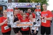 29 June 2016; Members of the Grant Thornton team ahead of the Grant Thornton Corporate 5km Team Challenge at The Mall in Cork City. Photo by Matt Browne/Sportsfile