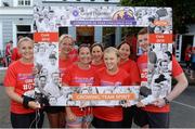 29 June 2016; Members of the Grant Thornton team ahead of the Grant Thornton Corporate 5km Team Challenge at The Mall in Cork City. Photo by Matt Browne/Sportsfile
