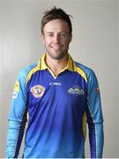 30 June 2016; AB de Villiers, Barbados Tridents. Barbados Tridents squad portraits, Hilton Trinidad & Conference Centre, Port of Spain, Trinidad. Photo by Randy Brooks/Sportsfile