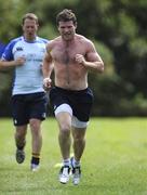 12 August 2010; Leinster's Gordon D'Arcy during squad training. Leinster Rugby Pre-Season Preparations, Wexford Wanderers RFC, Wexford. Picture credit: Matt Browne / SPORTSFILE