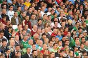 11 August 2010; Supporters watch on at the Aviva Stadium during the Republic of Ireland v Argentina - International Friendly. Aviva Stadium, Lansdowne Road, Dublin. Picture credit: Stephen McCarthy / SPORTSFILE