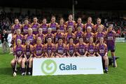 14 August 2010; The Wexford squad. Gala All-Ireland Senior Camogie Championship Semi-Final, Kilkenny v Wexford, Nowlan Park, Kilkenny. Picture credit: Matt Browne / SPORTSFILE