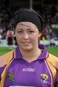 14 August 2010; Wexford captain Una Leacy. Gala All-Ireland Senior Camogie Championship Semi-Final, Kilkenny v Wexford, Nowlan Park, Kilkenny. Picture credit: Matt Browne / SPORTSFILE