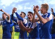 30 June 2016; RoPS Rovaniemi players celebrate at the end of the UEFA Europa League First Qualifying Round 1st Leg game between Shamrock Rovers and RoPS Rovaniemi at Tallaght Stadium in Tallaght, Co Dublin. Photo by David Maher/Sportsfile