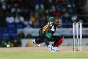 30 June 2016; Devon Thomas of St Kitts & Nevis Patriots is beaten by a bad throw during Match 2 of the Hero Caribbean Premier League between St Kitts & Nevis Patriots and Guyana Amazon Warriors at Warner Park in Basseterre, St Kitts. Photo by: Ashley Allen/Sportsfile