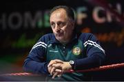 2 July 2016; Ireland coach Zaur Antia during a Boxing Test Match event between Ireland and Russia at The National Stadium in Dublin. Photo by Sportsfile