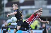 1 July 2016; Daryl Horgan of Dundalk in action against Conor McCormack of Derry City during the SSE Airtricity League Premier Division match between Derry City and Dundalk at the Brandywell Stadium in Derry. Photo by David Maher/Sportsfile