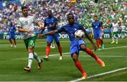 26 June 2016; Patrice Evra of France during the UEFA Euro 2016 Round of 16 match between France and Republic of Ireland at Stade des Lumieres in Lyon, France. Photo by Stephen McCarthy/Sportsfile