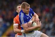 2 July 2016; Donal Kingston of Laois in action against Brendan Donaghy of Armagh during the GAA Football All-Ireland Senior Championship Round 1A Refixture at O'Moore Park in Portlaoise, Co. Laois. Photo by Sportsfile