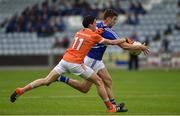 2 July 2016; Colm Begley of Laois in action against Rory Grugan of Armagh during the GAA Football All-Ireland Senior Championship Round 1A Refixture at O'Moore Park in Portlaoise, Co. Laois. Photo by Sportsfile