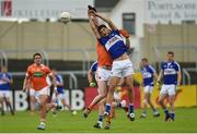 2 July 2016; Brendan Quigley of Laois in action against Aaron Findon of Armagh during the GAA Football All-Ireland Senior Championship Round 1A Refixture at O'Moore Park in Portlaoise, Co. Laois. Photo by Sportsfile