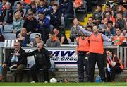 2 July 2016; Armagh manager Kieran McGeeney during the GAA Football All-Ireland Senior Championship Round 1A Refixture at O'Moore Park in Portlaoise, Co. Laois. Photo by Sportsfile