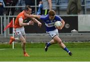 2 July 2016; David Conway of Laois in action against Andy Mallon of Armagh during the GAA Football All-Ireland Senior Championship Round 1A Refixture at O'Moore Park in Portlaoise, Co. Laois. Photo by Sportsfile