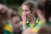 2 July 2016; Mary O'Connell after Kerry were beaten in the All-Ireland Ladies Football U14 'A' Championship Final at McDonagh Park in Nenagh, Co Tipperary. Photo by Ray Lohan/SPORTSFILE