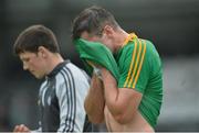 2 July 2016; Donal Wrynn of Leitrim is dejected after the game against Sligo in the GAA Football All-Ireland Senior Championship Round 2A match between Sligo and Leitrim at Markievicz Park in Sligo. Photo by Ray Ryan/Sportsfile