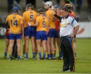 2 July 2016; Clare manager Davy Fitzgerald prior to the GAA Hurling All-Ireland Senior Championship Round 1 match between Clare and Laois at Cusack Park in Ennis, Co Clare. Photo by Piaras Ó Mídheach/Sportsfile