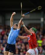 2 July 2016; Mark Schutte of Dublin in action against Aidan Walsh of Cork during the GAA Hurling All-Ireland Senior Championship Round 1 match between Cork and Dublin at Pairc Ui Rinn in Cork. Photo by Seb Daly/Sportsfile