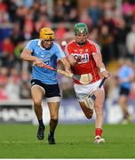 2 July 2016; Eamon Dillon of Dublin in action against Aidan Walsh of Cork during the GAA Hurling All-Ireland Senior Championship Round 1 match between Cork and Dublin at Pairc Ui Rinn in Cork. Photo by Eóin Noonan/Sportsfile
