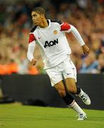 4 August 2010; Chris Smalling, Manchester United. Friendly Match, Airtricity League XI v Manchester United, Aviva Stadium, Lansdowne Road, Dublin. Picture credit: Stephen McCarthy / SPORTSFILE