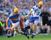 15 August 2010; Pa Bourke, Tipperary, in action against Eoin Murphy, Waterford. GAA Hurling All-Ireland Senior Championship Semi-Final, Waterford v Tipperary, Croke Park, Dublin. Picture credit: Oliver McVeigh / SPORTSFILE