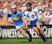 15 August 2010; Tony Browne, Waterford, in action against Patrick Maher, Tipperary. GAA Hurling All-Ireland Senior Championship Semi-Final, Waterford v Tipperary, Croke Park, Dublin. Picture credit: Stephen McCarthy / SPORTSFILE