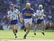 15 August 2010; Shane McGrath, Tipperary, in action against Shane O'Sullivan, left, and Stephen Molumphy, Waterford. GAA Hurling All-Ireland Senior Championship Semi-Final, Waterford v Tipperary, Croke Park, Dublin. Picture credit: Dáire Brennan / SPORTSFILE