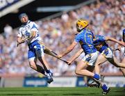 15 August 2010; Shane Walsh, Waterford, in action against Padraic Maher, Tipperary. GAA Hurling All-Ireland Senior Championship Semi-Final, Waterford v Tipperary, Croke Park, Dublin. Picture credit: Oliver McVeigh / SPORTSFILE