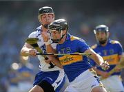 15 August 2010; Paul Curran, Tipperary, in action against Eoin Kelly, Waterford. GAA Hurling All-Ireland Senior Championship Semi-Final, Waterford v Tipperary, Croke Park, Dublin. Picture credit: Ray McManus / SPORTSFILE