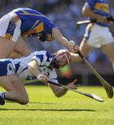 15 August 2010; John Mullane, Waterford, in action against Paddy Stapleton, Tipperary. GAA Hurling All-Ireland Senior Championship Semi-Final, Waterford v Tipperary, Croke Park, Dublin. Picture credit: Ray McManus / SPORTSFILE