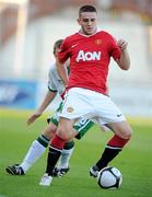 15 August 2010; Robert Brady, Manchester United Reserves, in action against Shamrock Rovers. Platinum One Challenge, Shamrock Rovers v Manchester United Reserves, Tallaght Stadium, Tallaght, Dublin. Picture credit: David Maher / SPORTSFILE